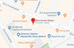 Google karta blue desert music